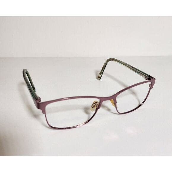 Brooklyn Frames Eyeglasses Green Purple/Pink Metal - Picture 1 of 16